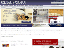 Tablet Screenshot of fornari1905.com